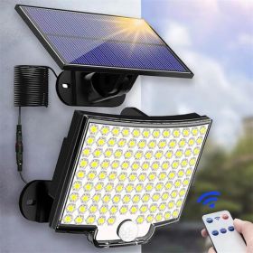 106led Lawn Solar Wall Lamp (Option: 106led With Remote Control)